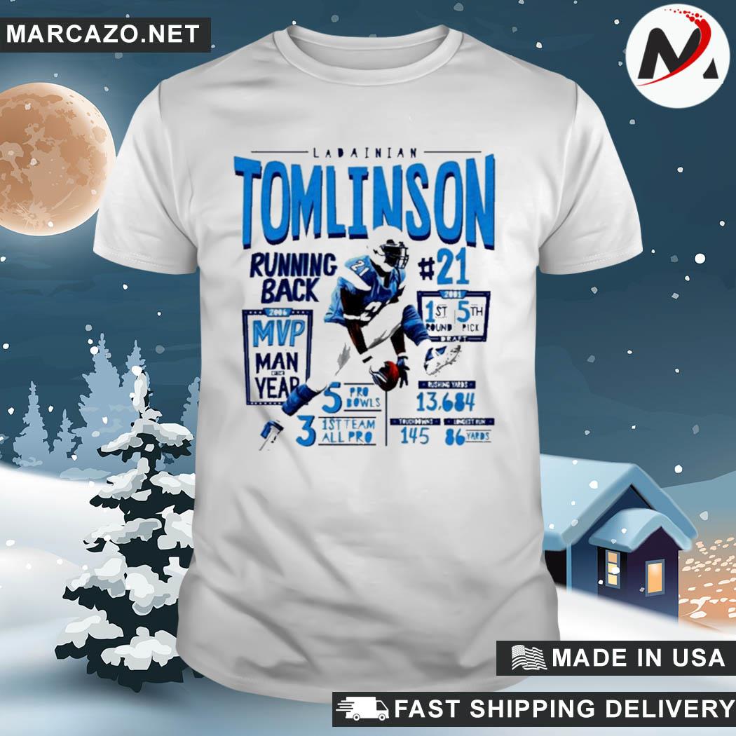 Ladainian tomlinson san diego throwbacks running back mvp man of the years  shirt, hoodie, sweater, long sleeve and tank top