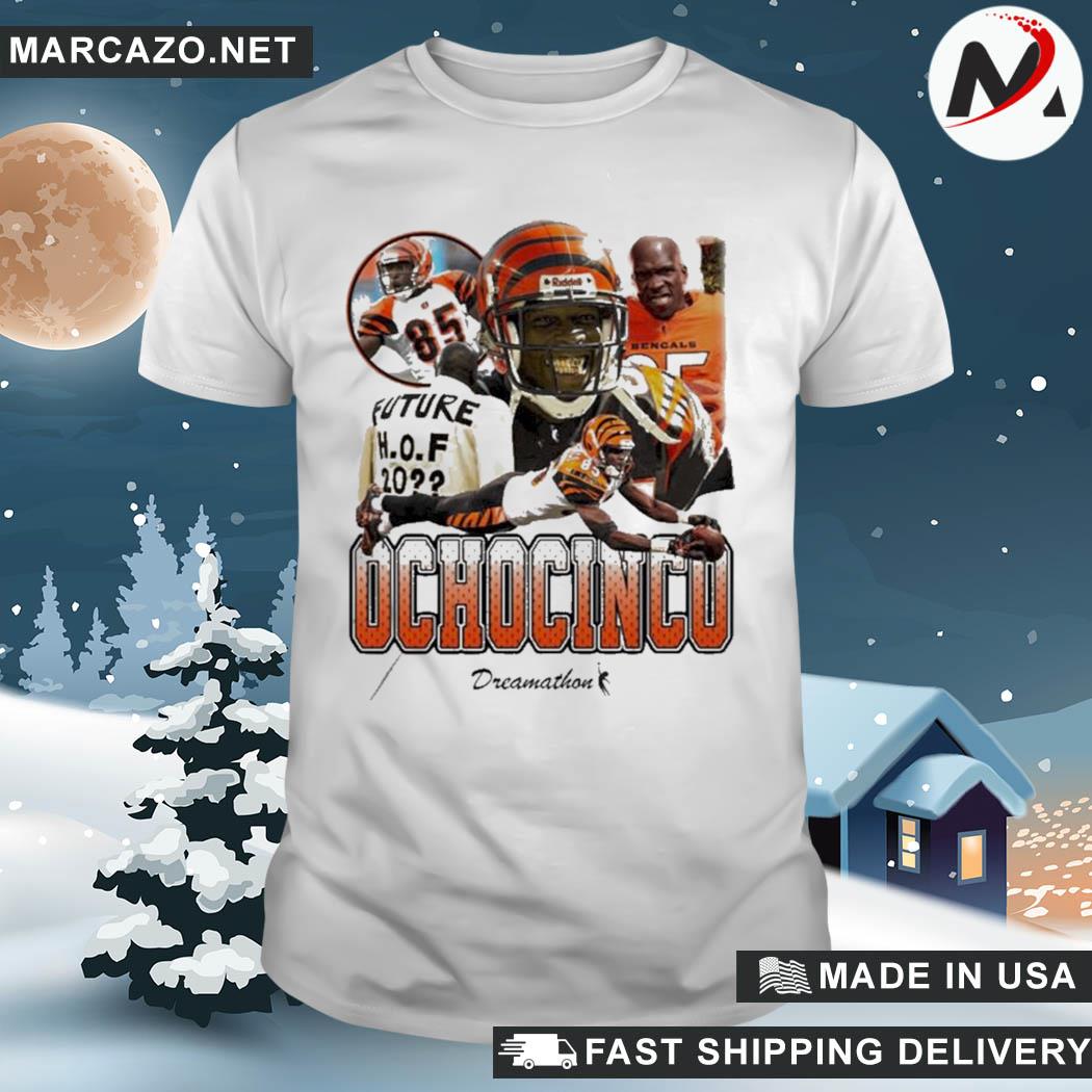 Ochocinco Shirt Cincinnati Bengals Dreamathon Merch Ochocinco 85