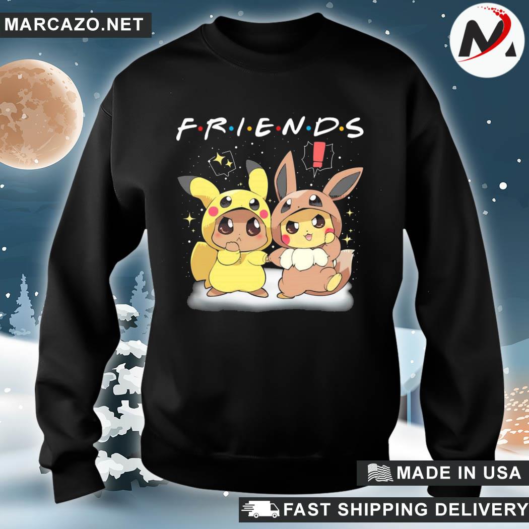 pikachu and eevee friends