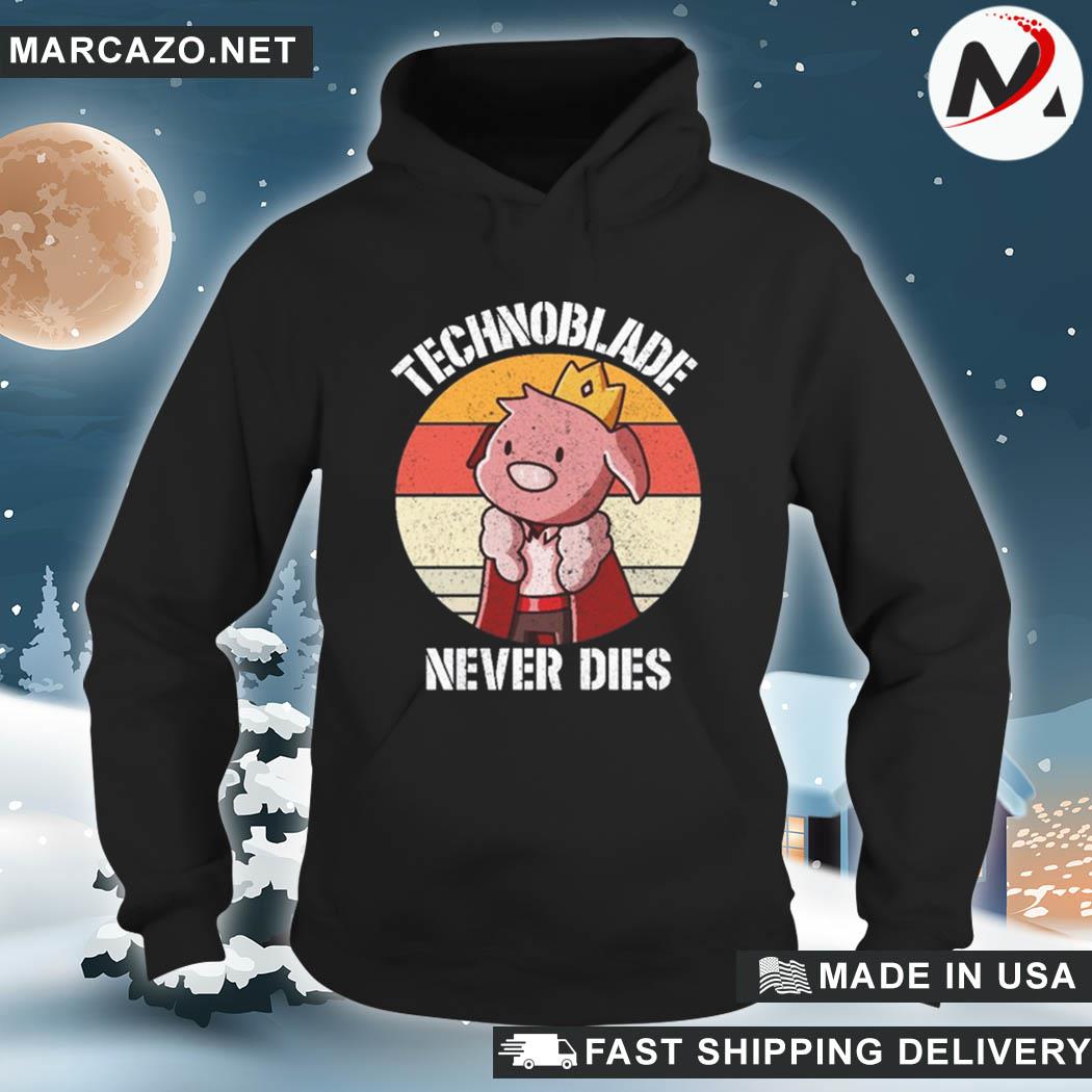 Technoblade never dies vintage shirt, hoodie, sweater, long sleeve