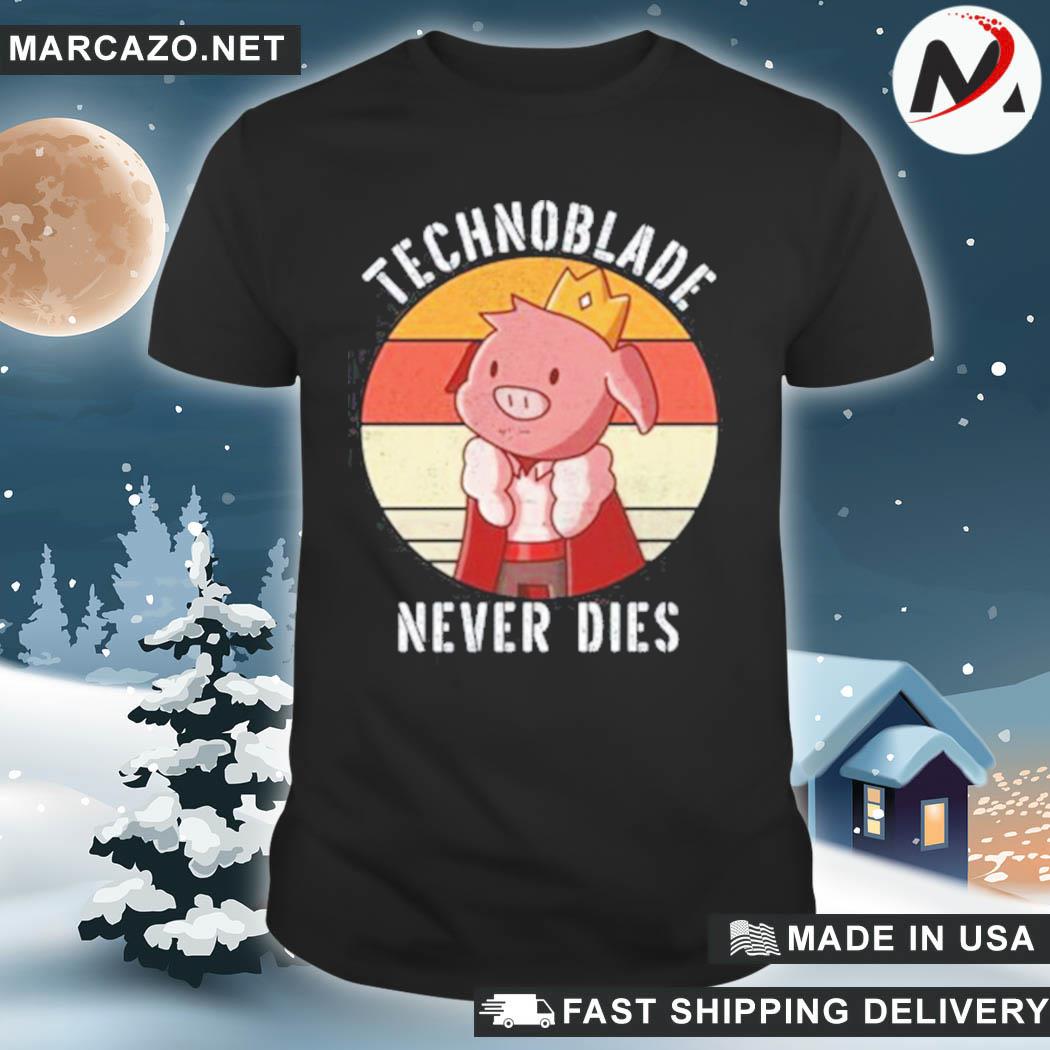 technoblade Never Dies Classic T Shirt, hoodie, sweater, long sleeve and  tank top