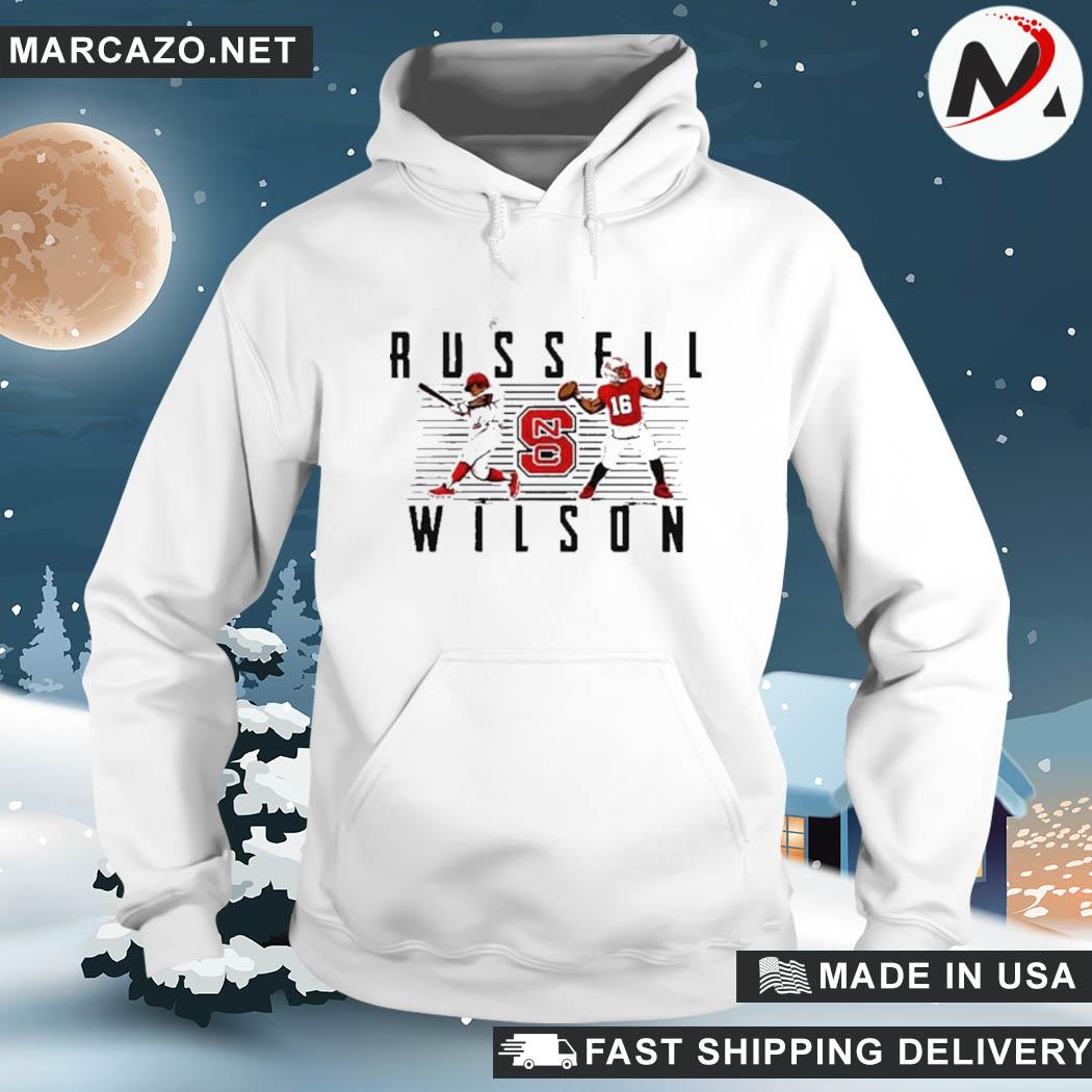 Russell Wilson Nc State Football And Baseball Shirt, hoodie, sweater, long  sleeve and tank top