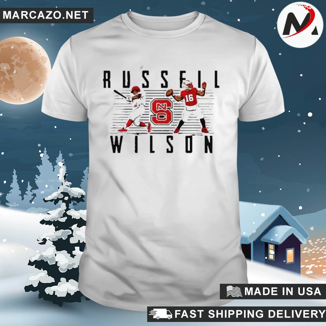 Russell Wilson Nc State Football And Baseball Shirt, hoodie, sweater, long  sleeve and tank top