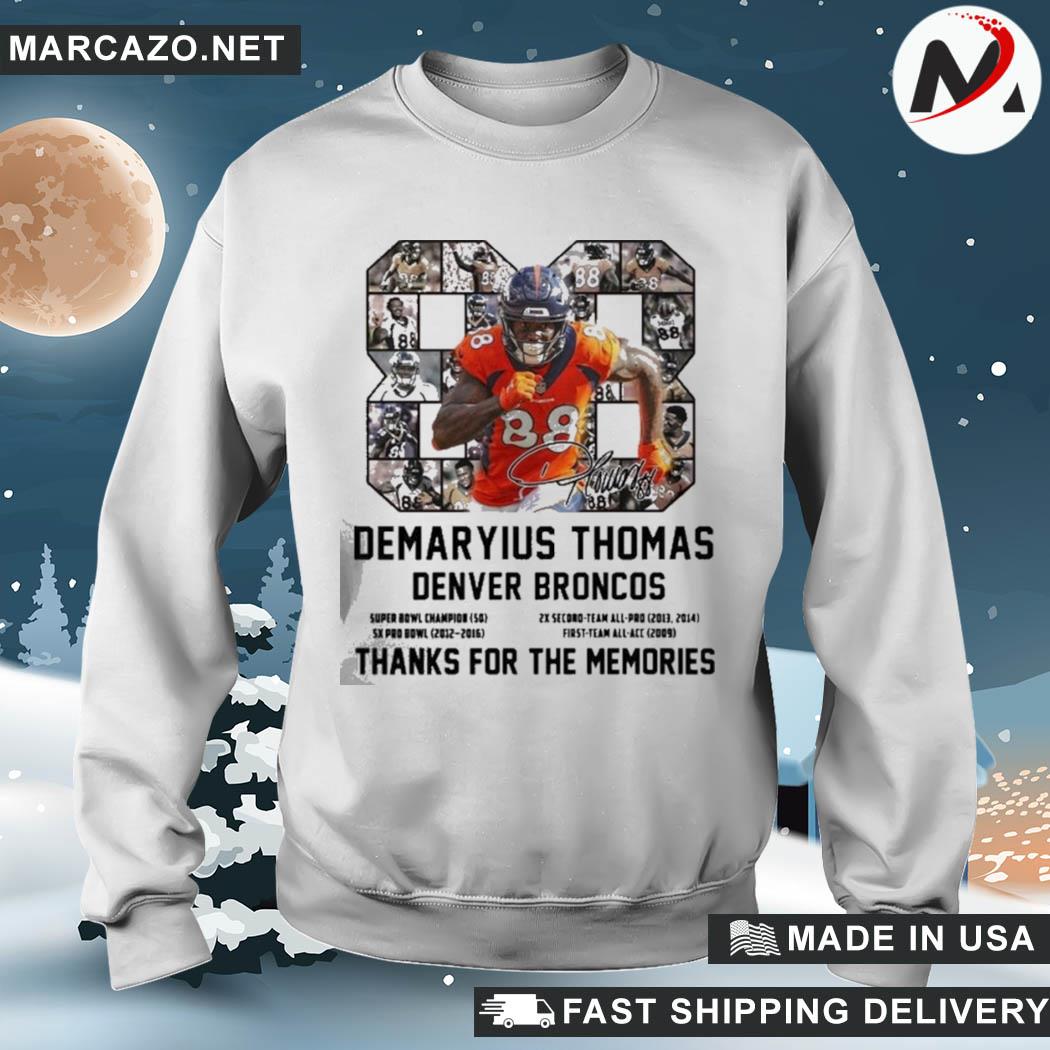 Rip Demaryius Thomas Denver Broncos Unisex TShirt Hoodie Tank-Top