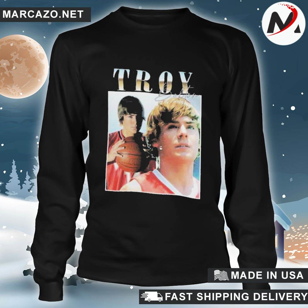 High School Musical Troy Bolton Shirt, Troy Bolton Vintage T