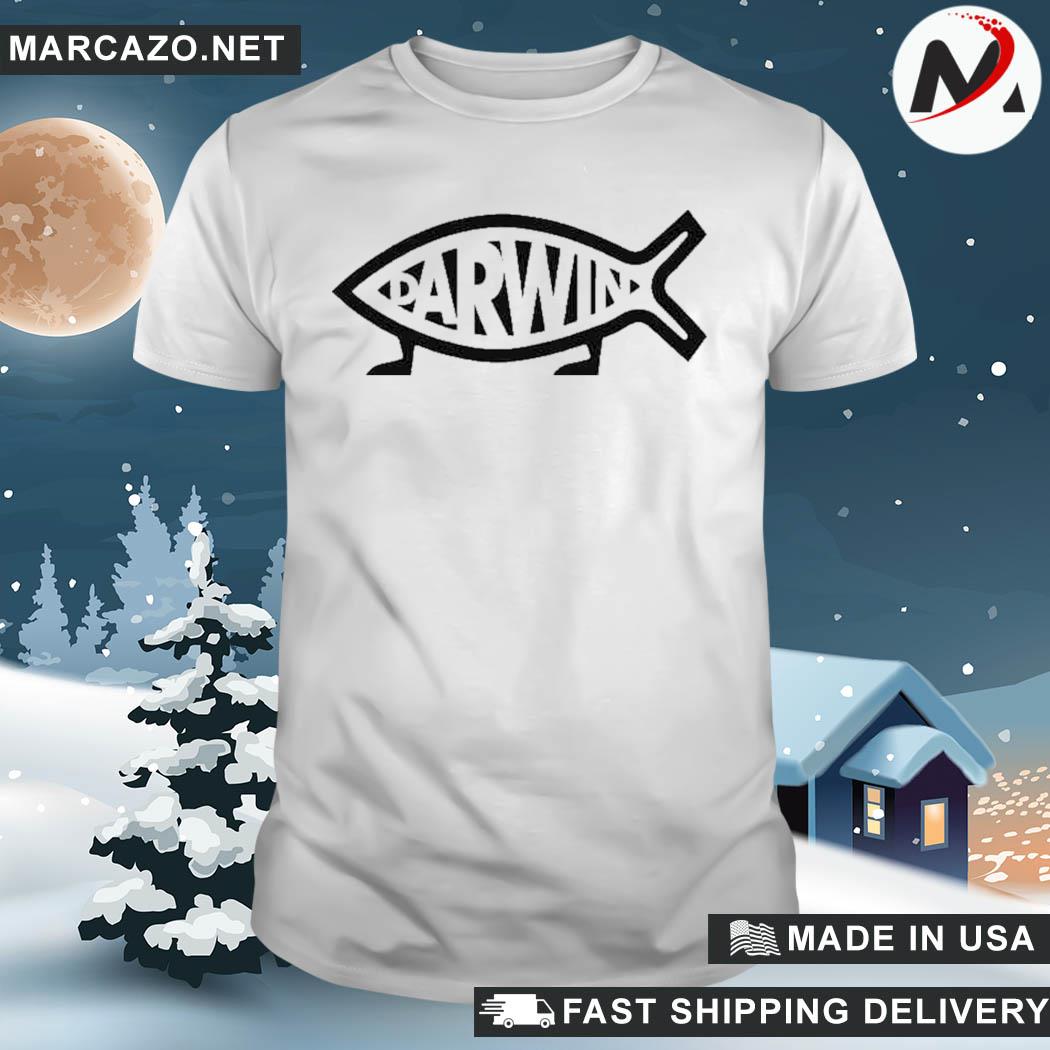 Darwin fish 2024 t shirt