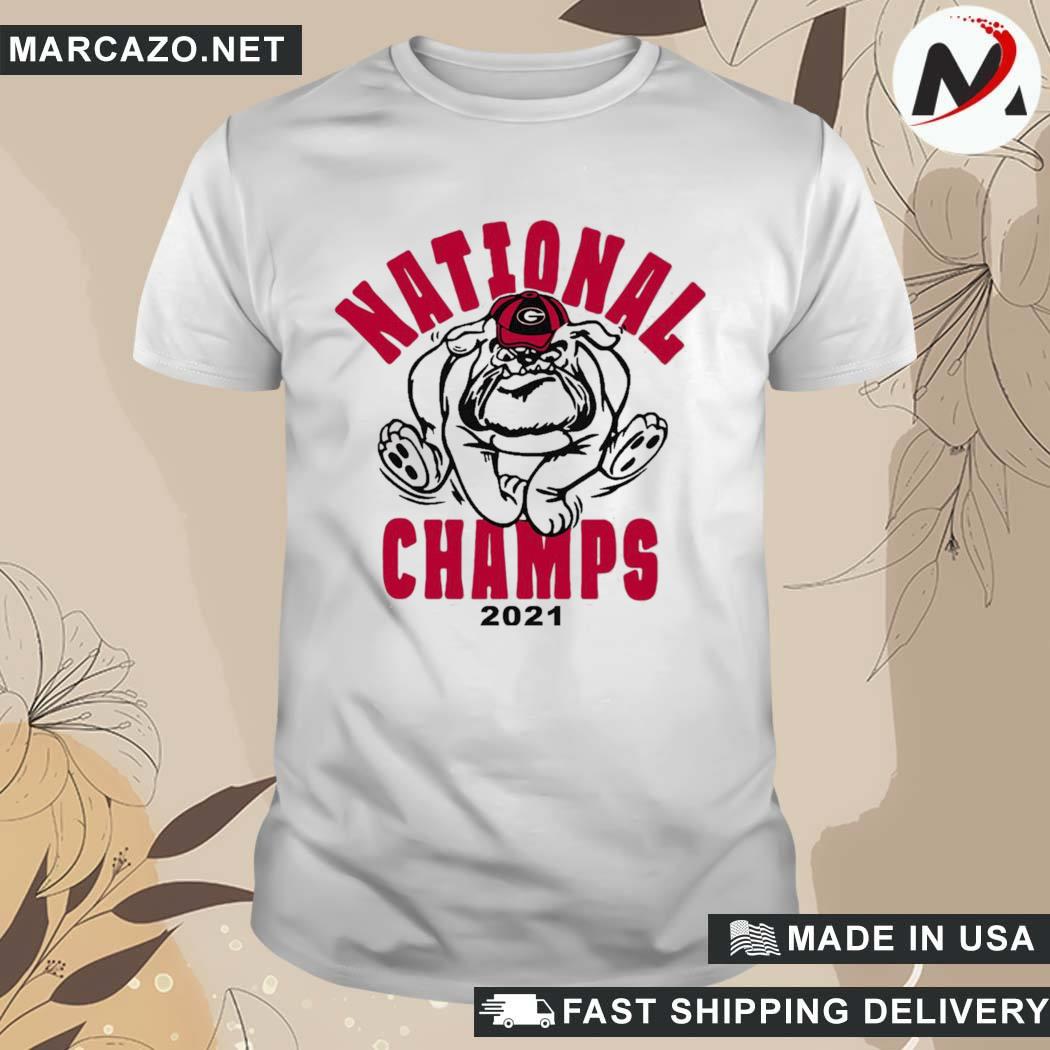 Official home field apparel uga 2021 national champs georgia bulldogs shirt