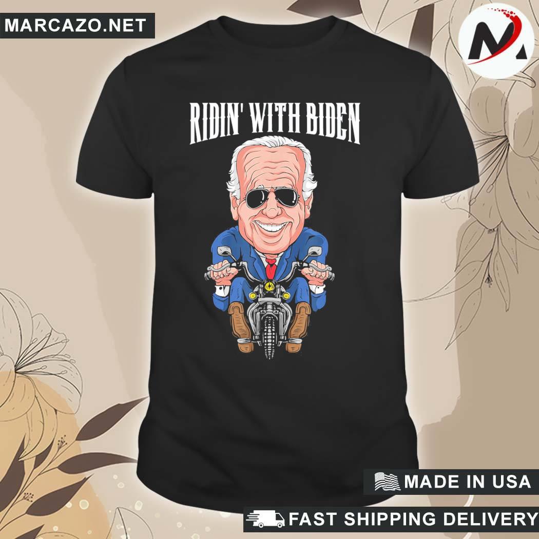 Official usa vice president ridin with biden shirt