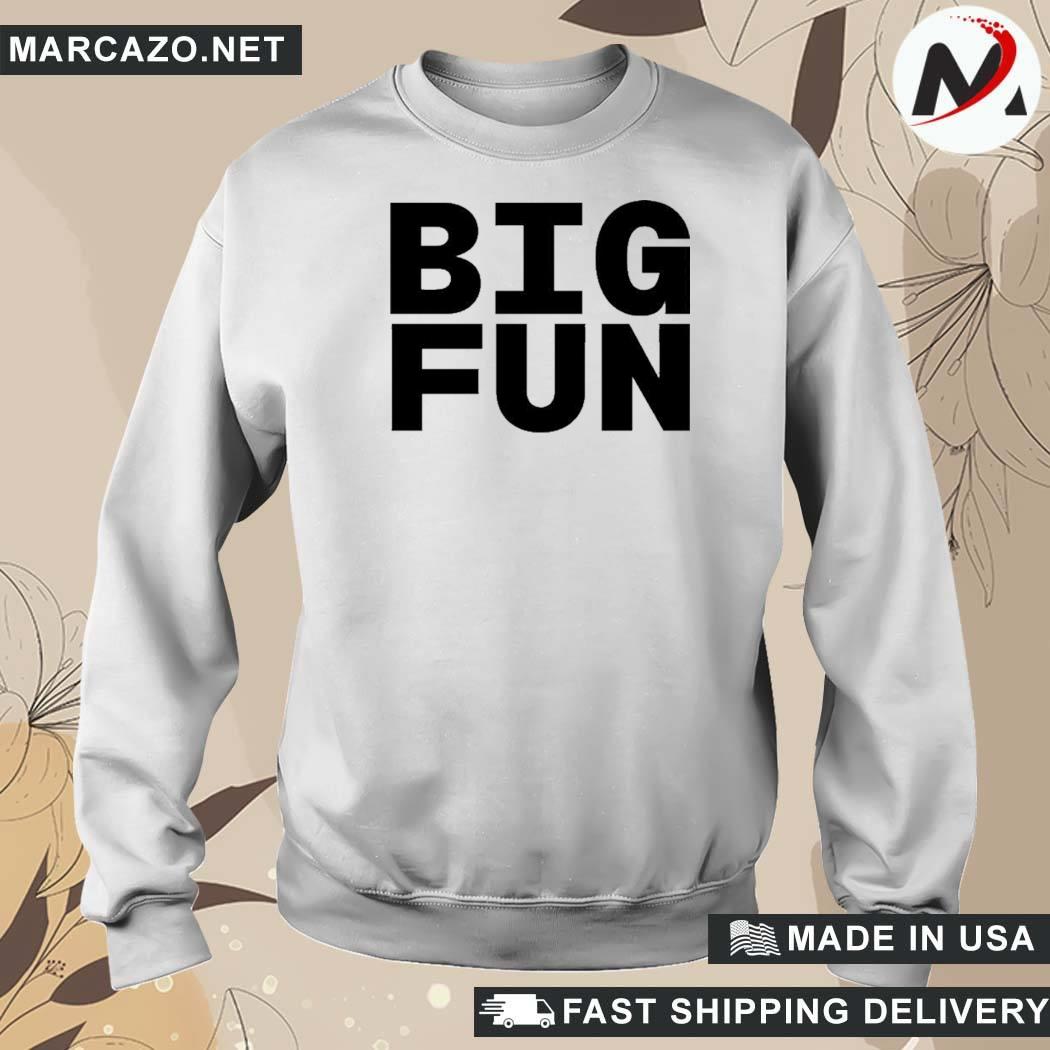 big fun shirt heathers