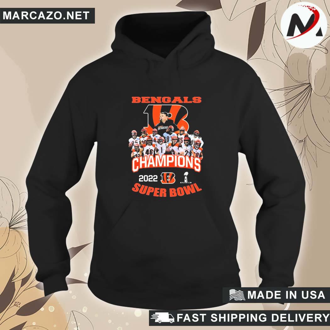 Official Cincinnati Bengals Champs 2022 Super Bowl T-Shirt, hoodie,  sweater, long sleeve and tank top