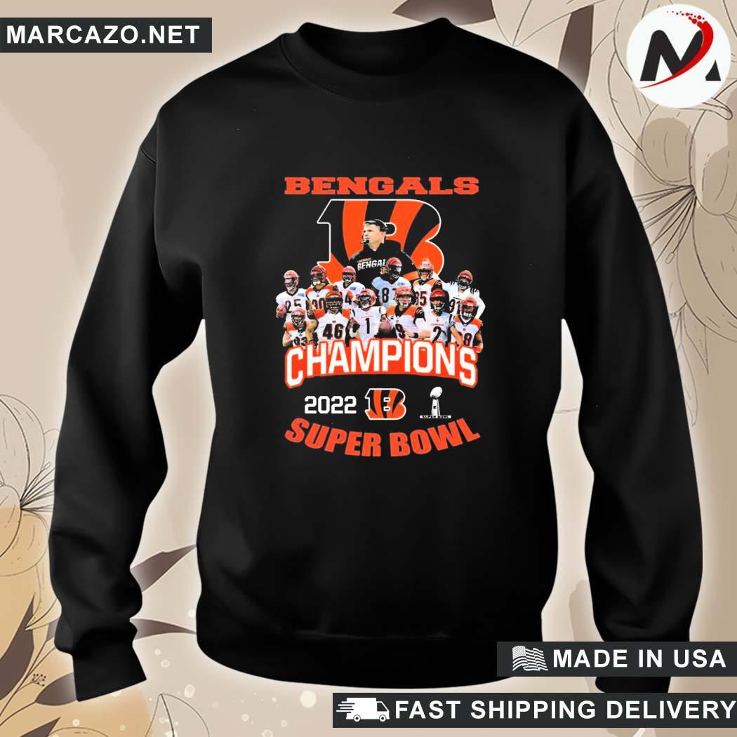 Official Bengals Champs Super Bowl 2022 T-Shirt, hoodie, sweater