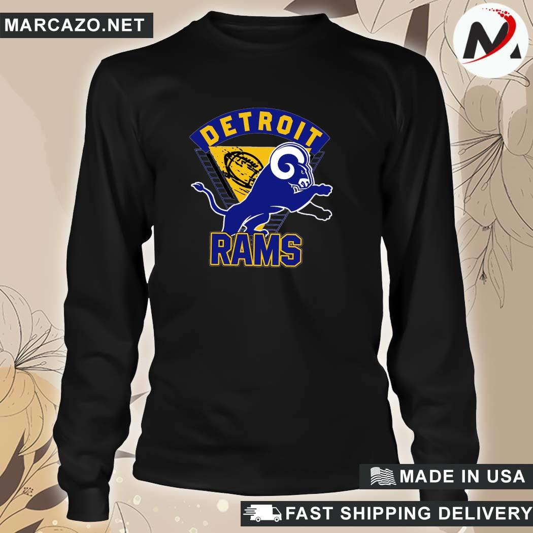 Detroit Rams Inspired Unisex T-Shirt - Trends Bedding