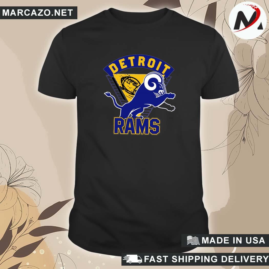 Detroit rams logo 2022 shirt, hoodie, sweater, long sleeve and tank top