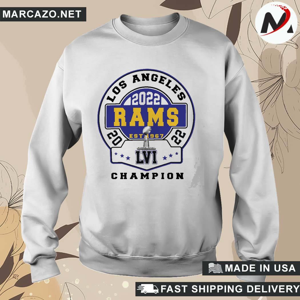 Official Los Angeles Rams NFC West Champs Super Bowl LVI Shirt, hoodie,  sweater, long sleeve and tank top