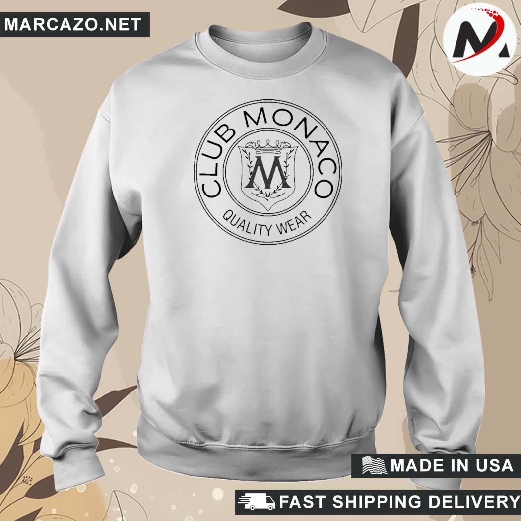 Club monaco vintage logo sweatshirt hotsell