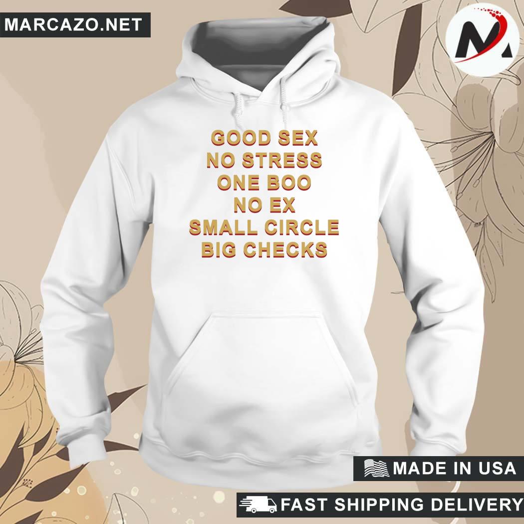 Good sex no outlet stress one boo hoodie