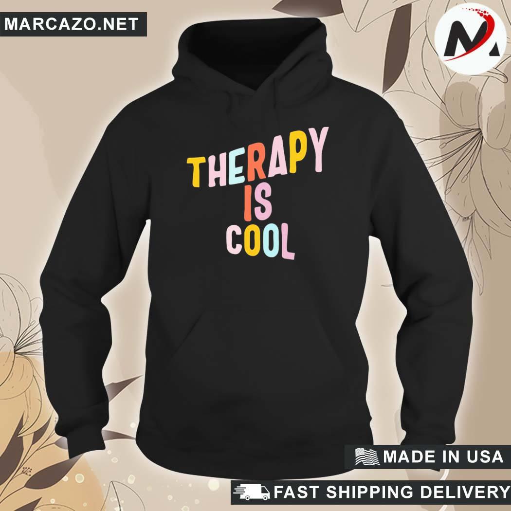 therapy is cool sweater