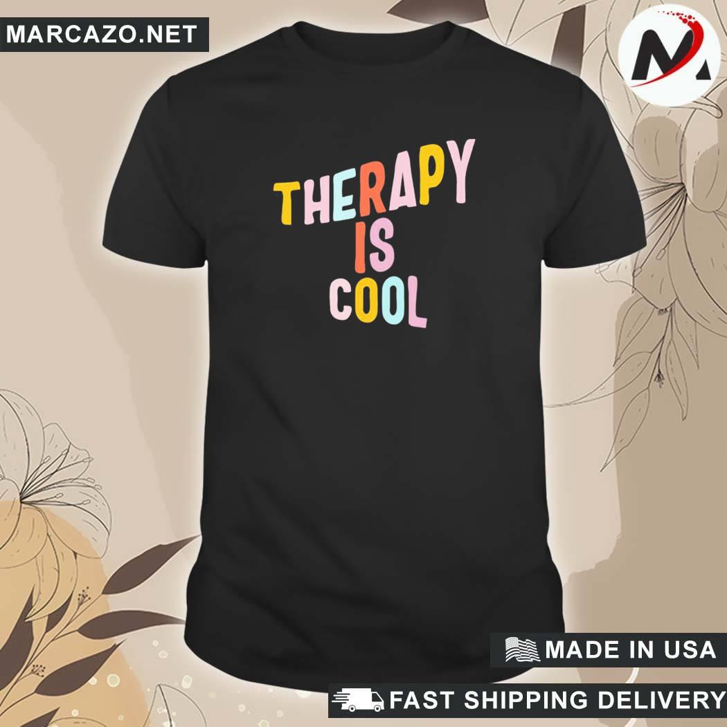 therapy is cool sweater