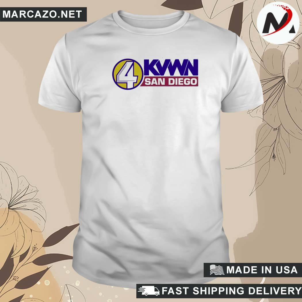 Official 4 Kvwn San Diego T-Shirt