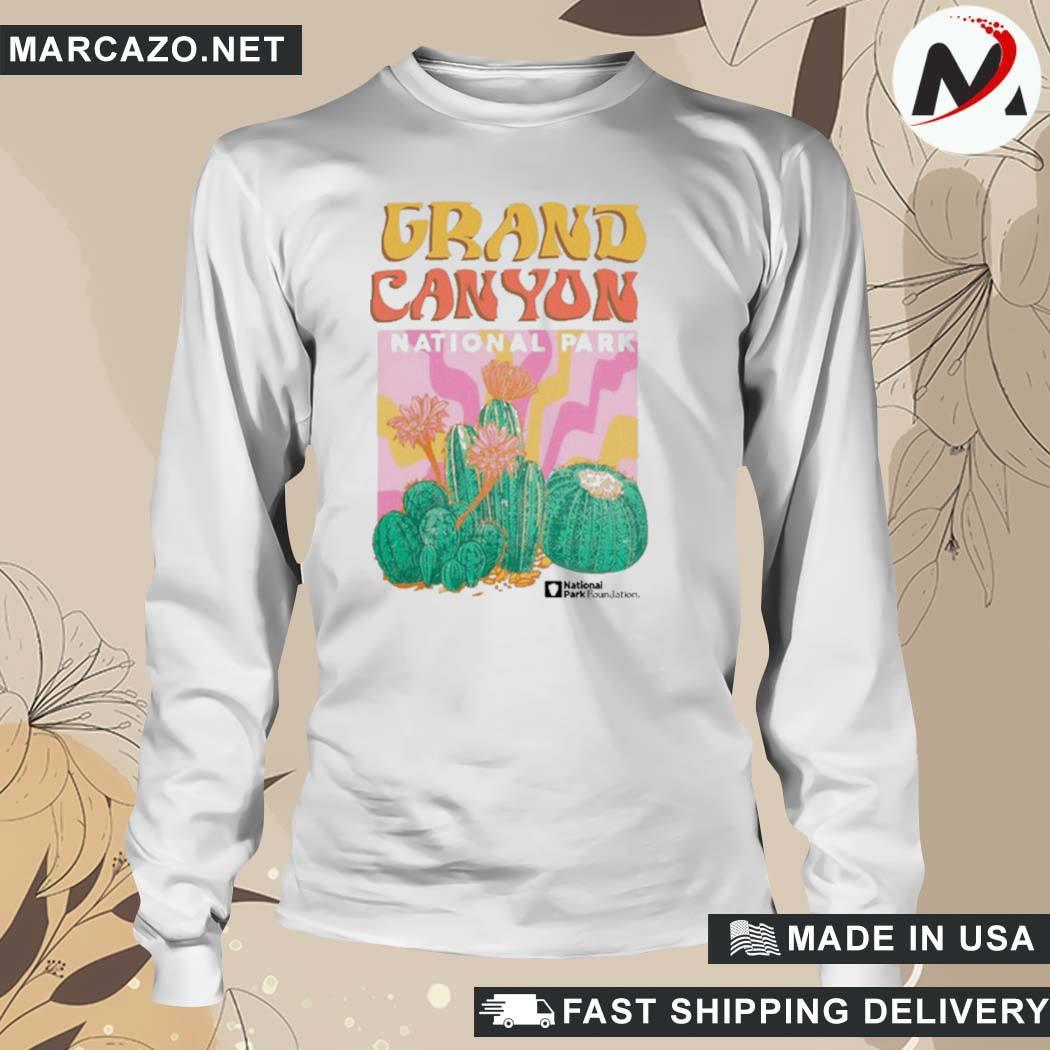 Grand Canyon Shirt National Parks Psychedelic Cacti Bad Bunny