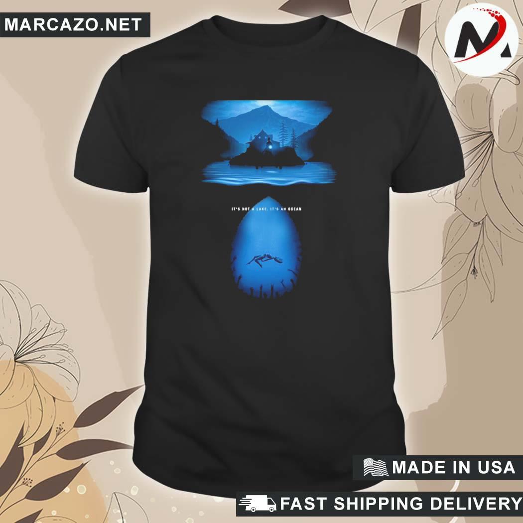 Official It's Not A Lake It's An Ocean Alan Wake T-Shirt