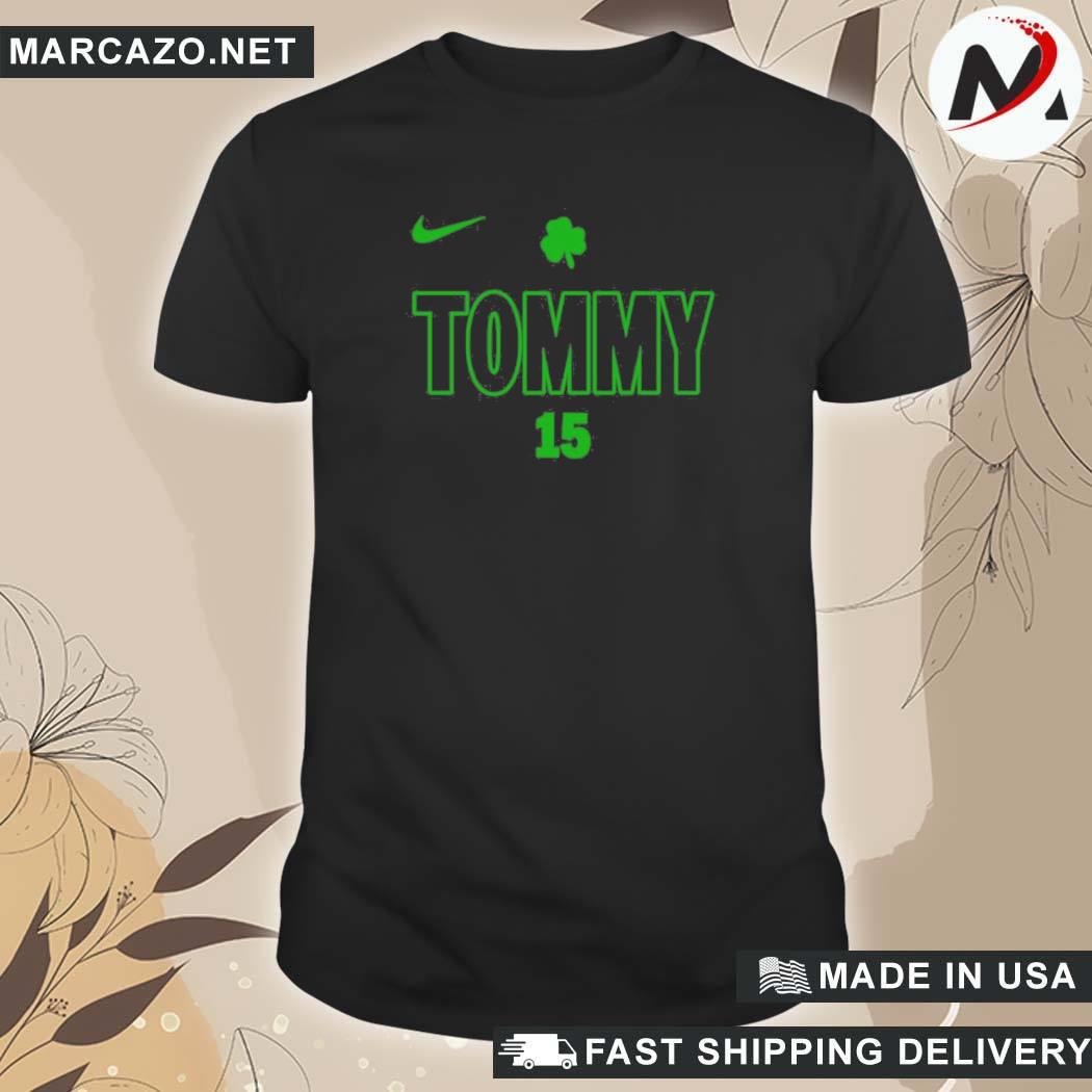 Official Jayson Tatum Tommy 15 Mike Gorman T-Shirt