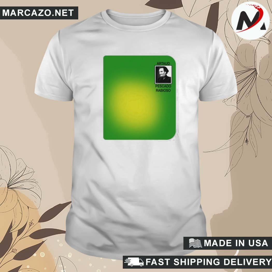 Official Mercado Libre Merch Luis Alberto Spinetta Artaud Pescado Rabioso T-Shirt