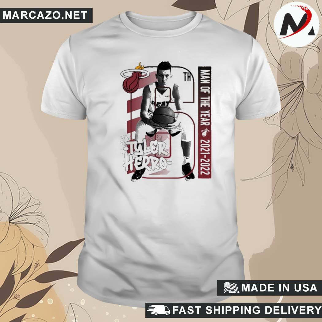 Official Tyler Herro Backless Miami 2021 - 2022 T-Shirt