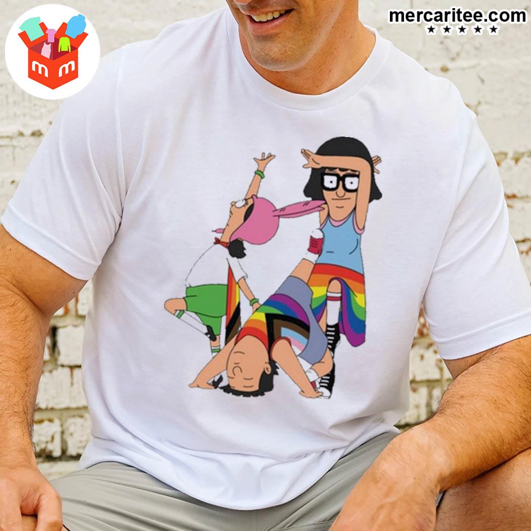 2022 Bob's Burgers Pride Louise Tina And Gene Shirt