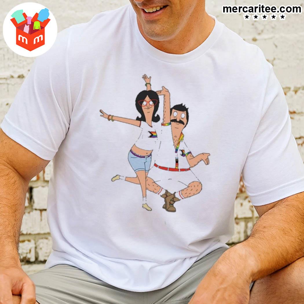 2022 Bob's Burgers Pridelinda And Bob Shirt