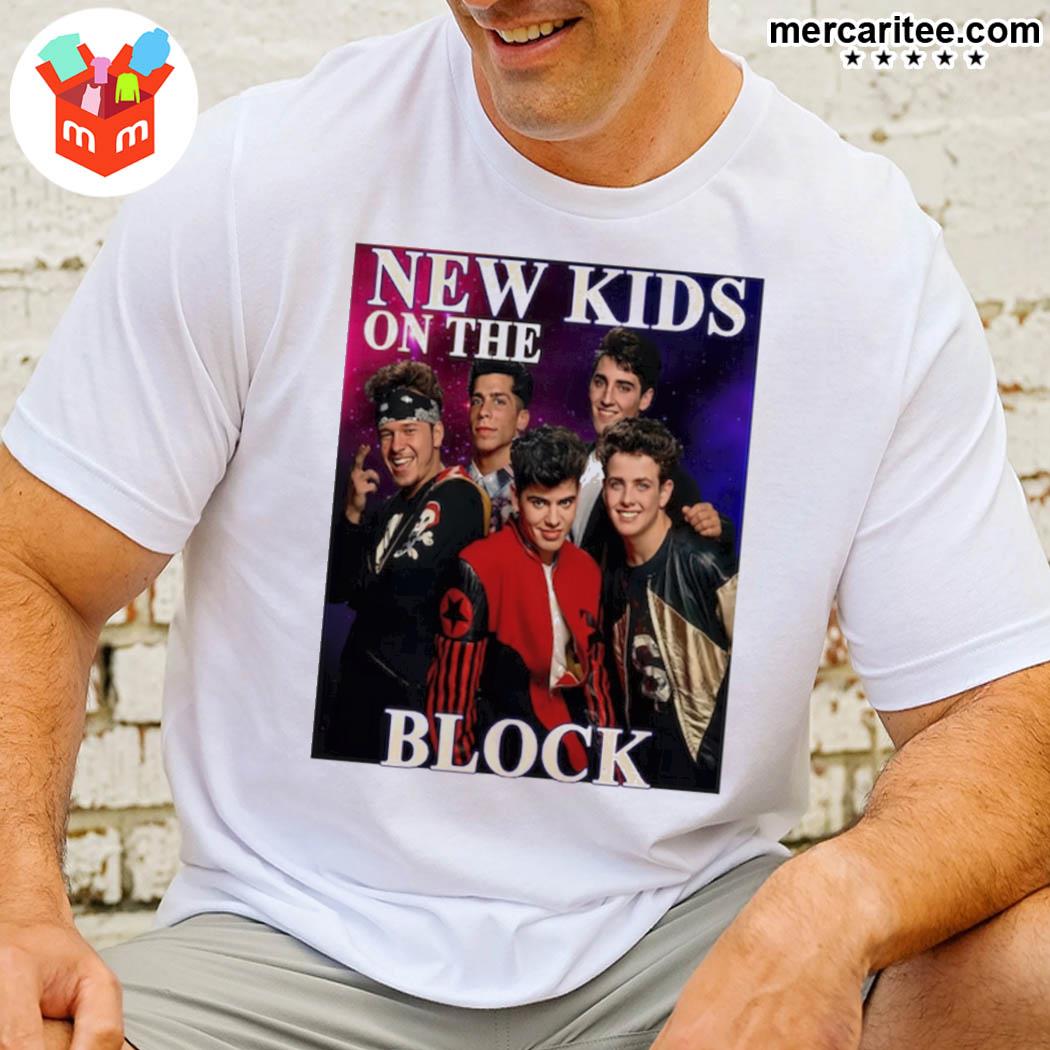 New On The Block Band Nkotb The Mixtape Tour T-Shirt