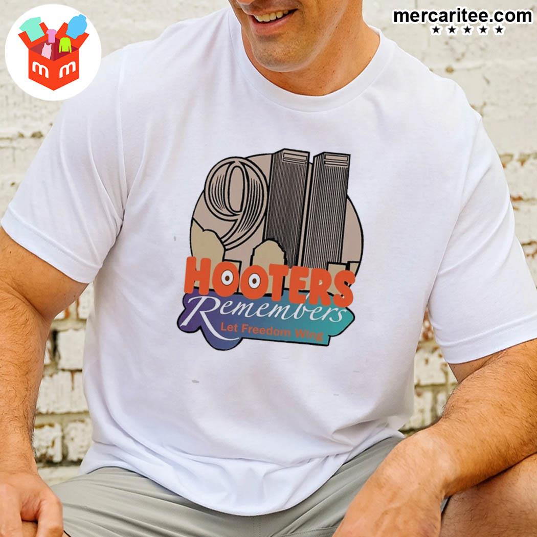 Hooters 911 Remembers Let Freedom Wing T-Shirt