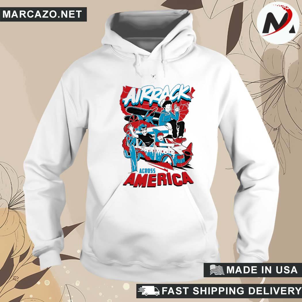 Official Airrack Across America Fanart T-Shirt hoodie