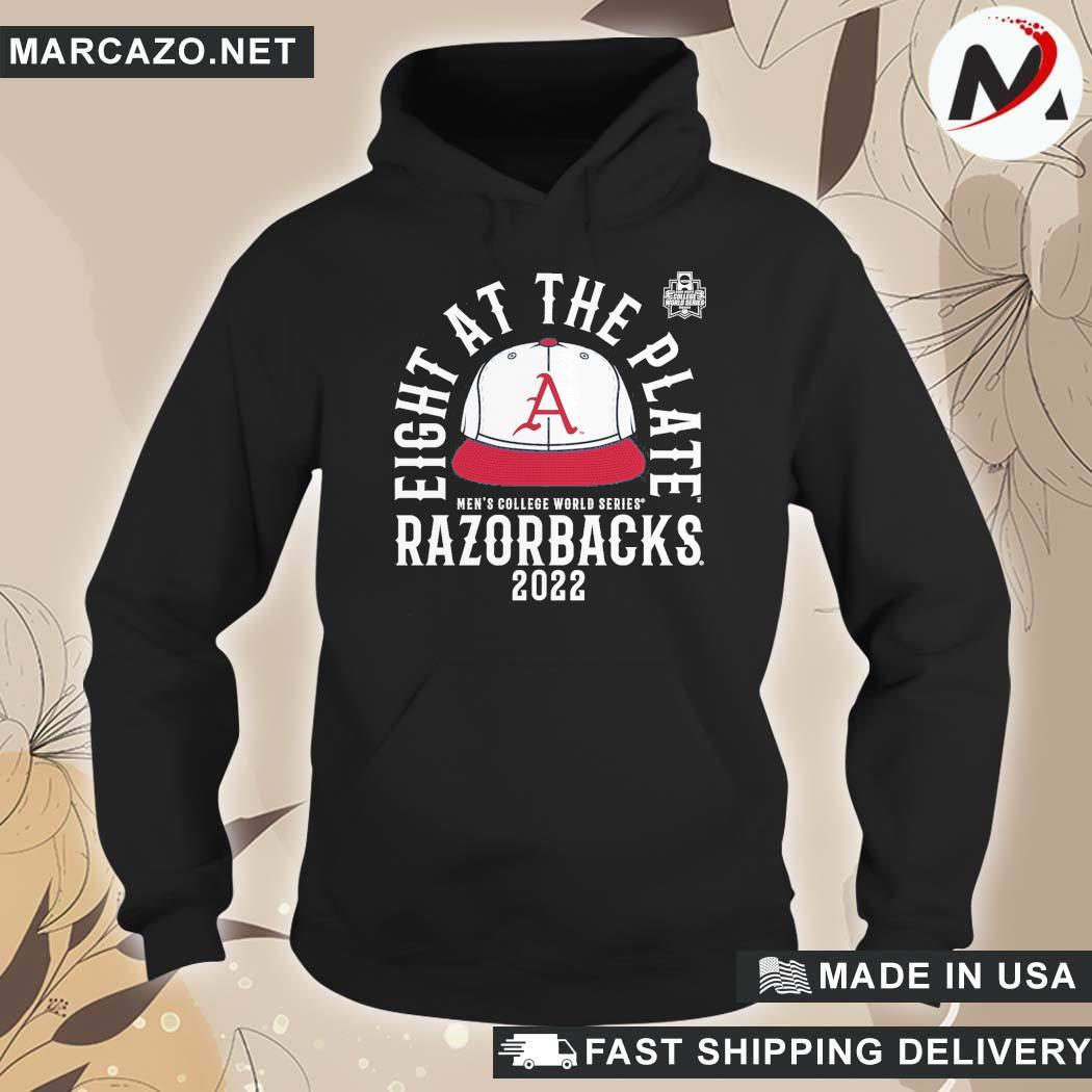 Official Branded Black Arkansas Razorbacks 2022 Ncaa Baseball College World Series T-Shirt hoodie