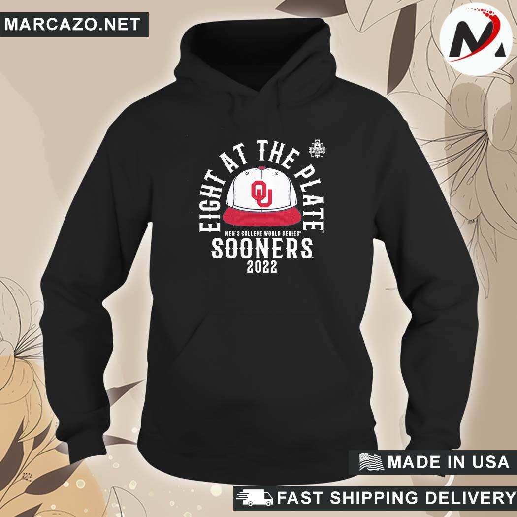 Official Branded Black Oklahoma Sooners 2022 Ncaa Baseball College World Series T-Shirt hoodie