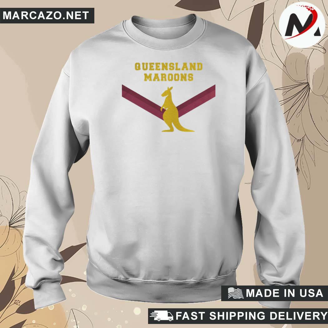 queensland maroons t shirt