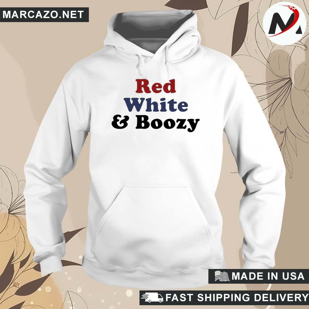 Official Red White And Booze Gisele Barreto Fetterman T-Shirt hoodie