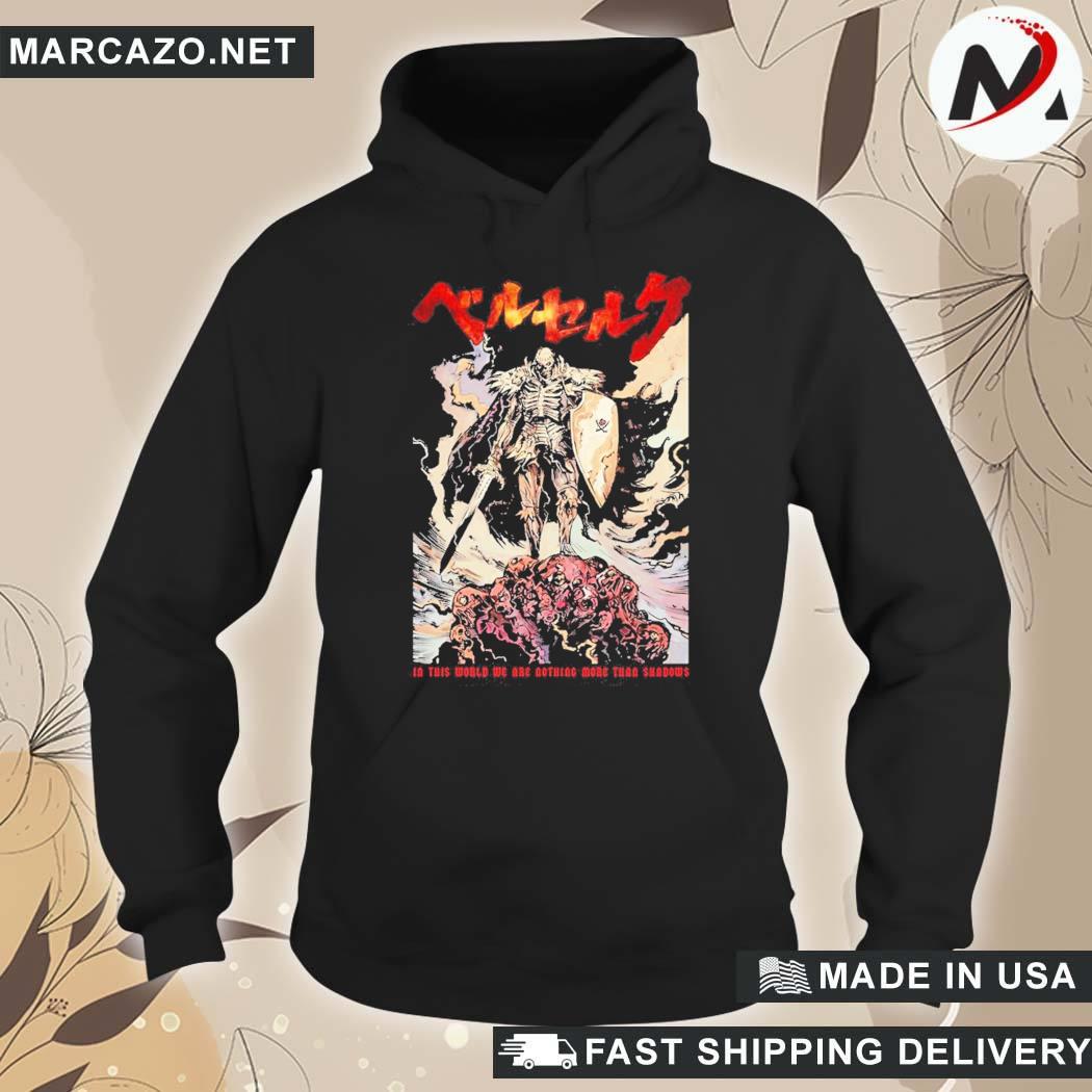 Official Skull Knight Skeleton Warrior Anime Manga T-Shirt hoodie