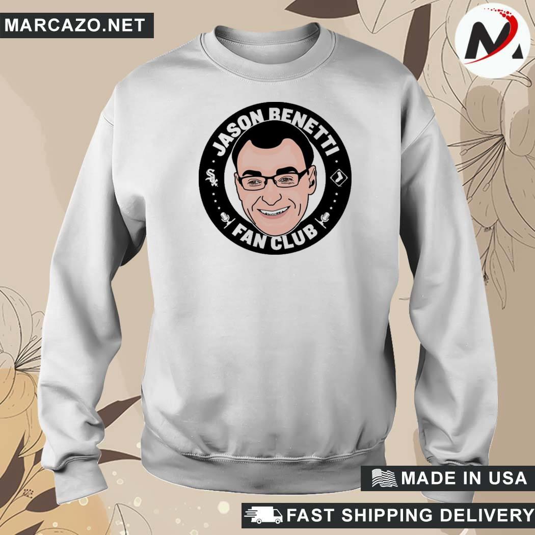 Men's Support White Sox Charities Day Jason Benetti Fan Club shirt, hoodie,  sweater, longsleeve and V-neck T-shirt