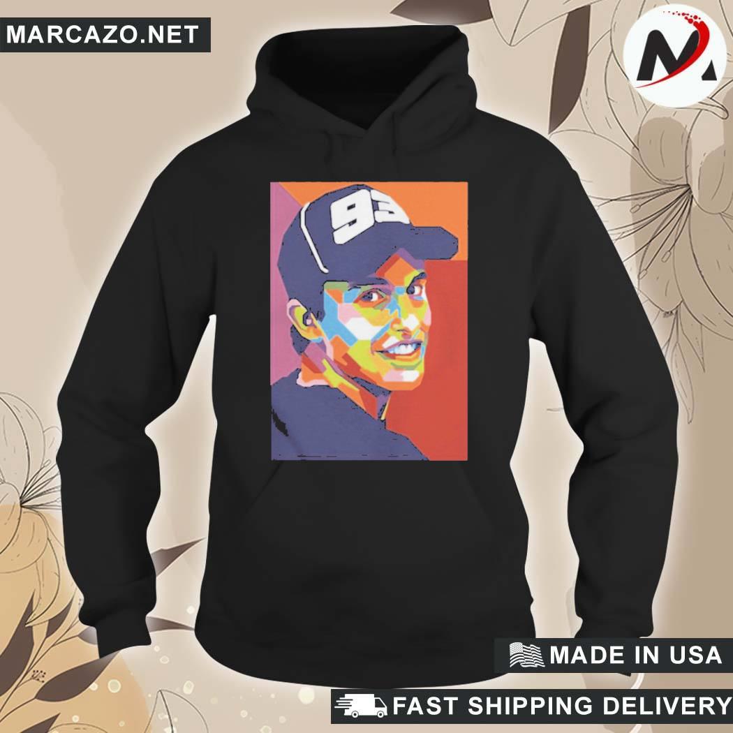 Official The Legend Marc Marquez Motor Racing T-Shirt hoodie