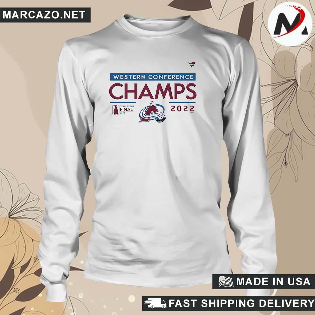 Fanatics Colorado Avalanche 2022 Stanley Cup Champions Locker Room T-Shirt