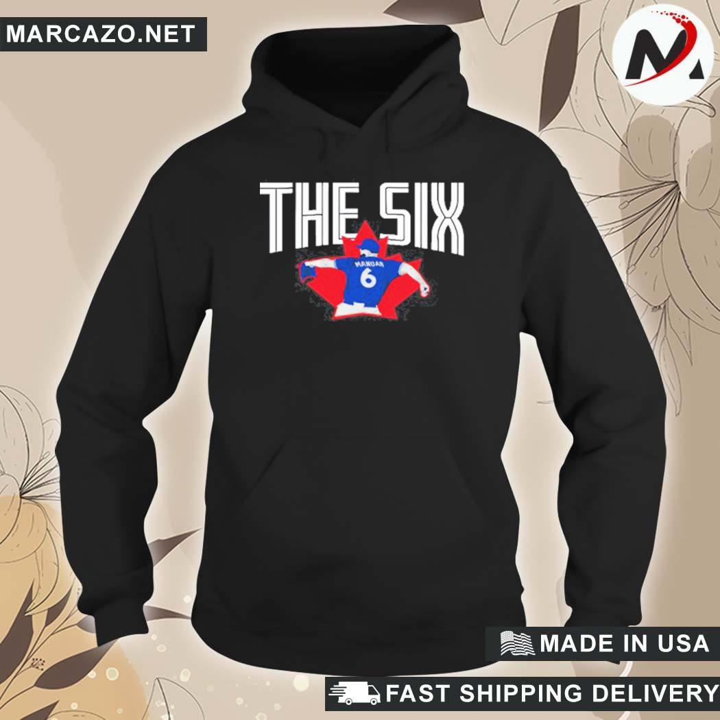 Official Toronto Blue Jays Alek Manoah The Six T-Shirt hoodie