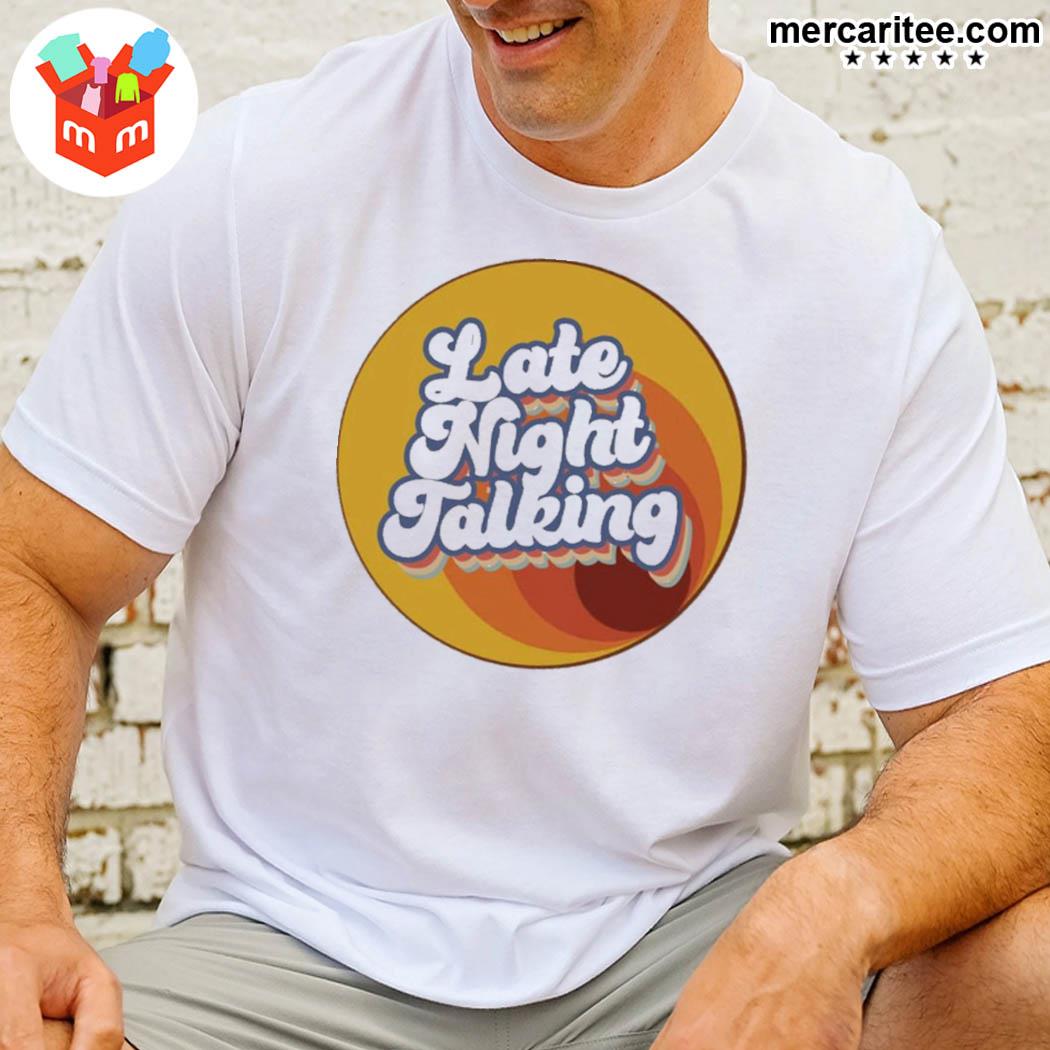 Retro Late Night Talking Shirt