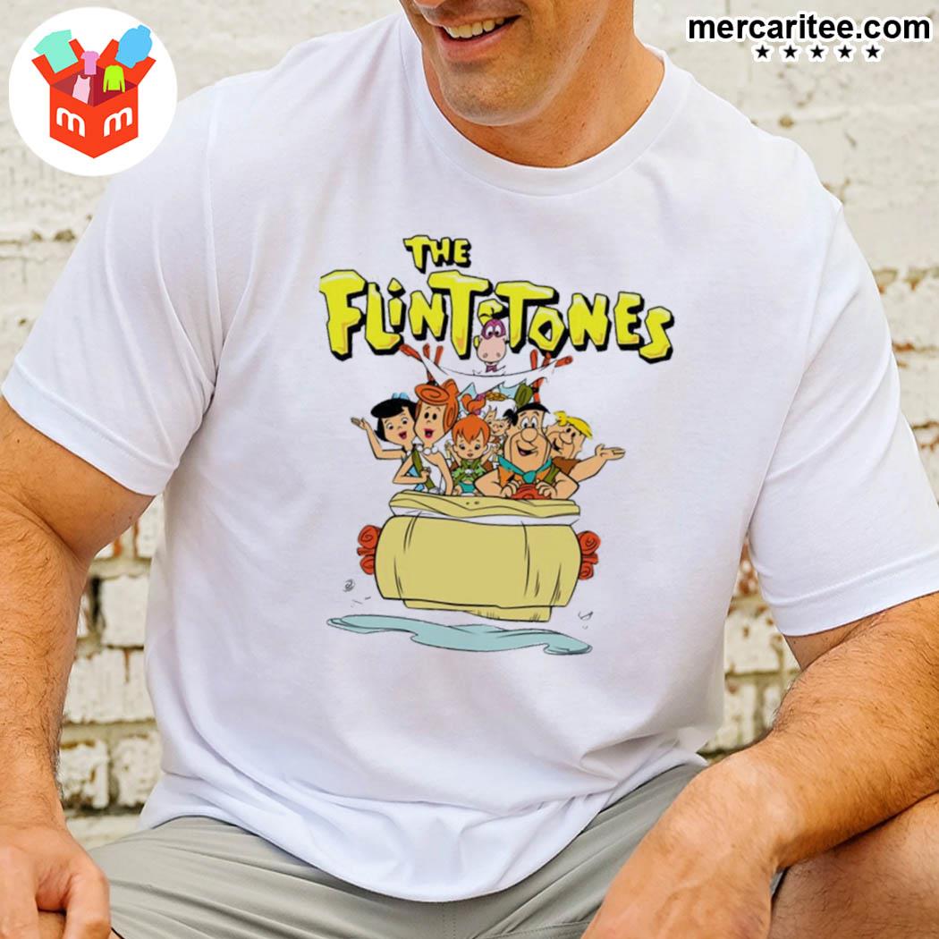 The Flintstones Vintage Cartoon Funny Family Stones Shirt