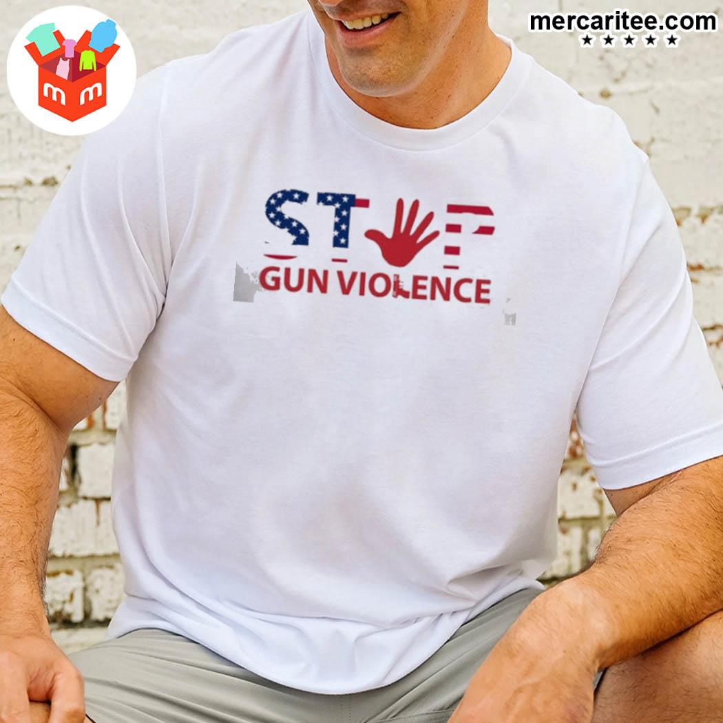 Stop Gun Violence In Us Protect Our Children Pray For Texas T-Shirt