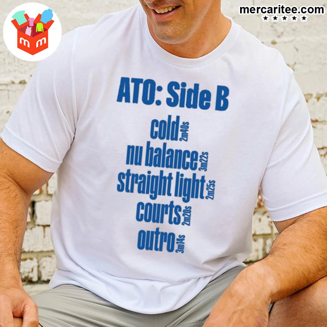 Official Ato Side B Cold 20m40s Nu Balance 3m22s Straight Light 2m25s Courts 2mm20s Outro 3m14s T-Shirt