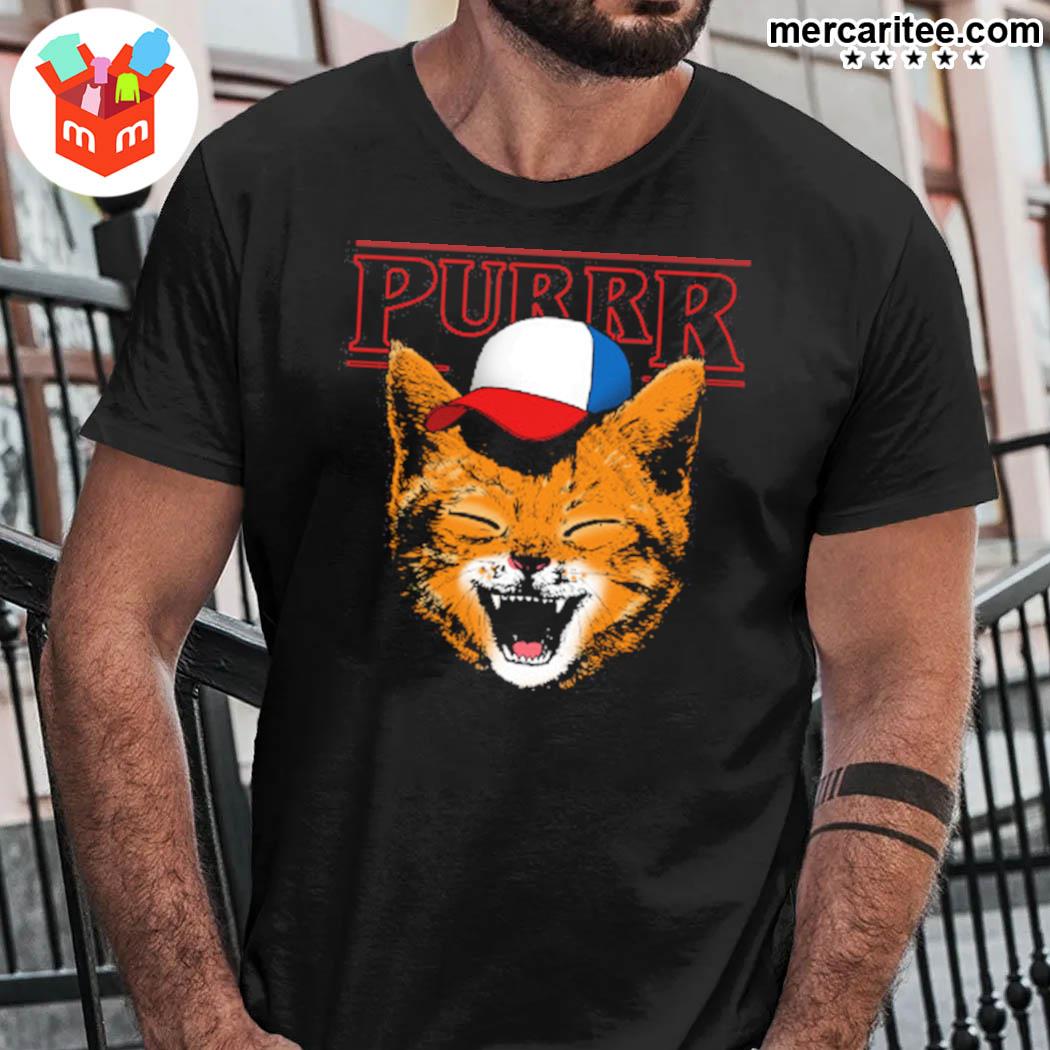 Official Can't Resist These Pearls Stranger Things Cat Purr T-Shirt