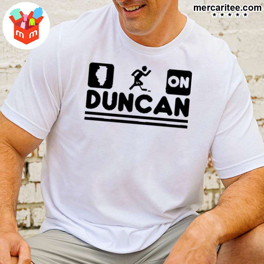 Official Duncan Keith Chicago Runs On Duncan T-Shirt