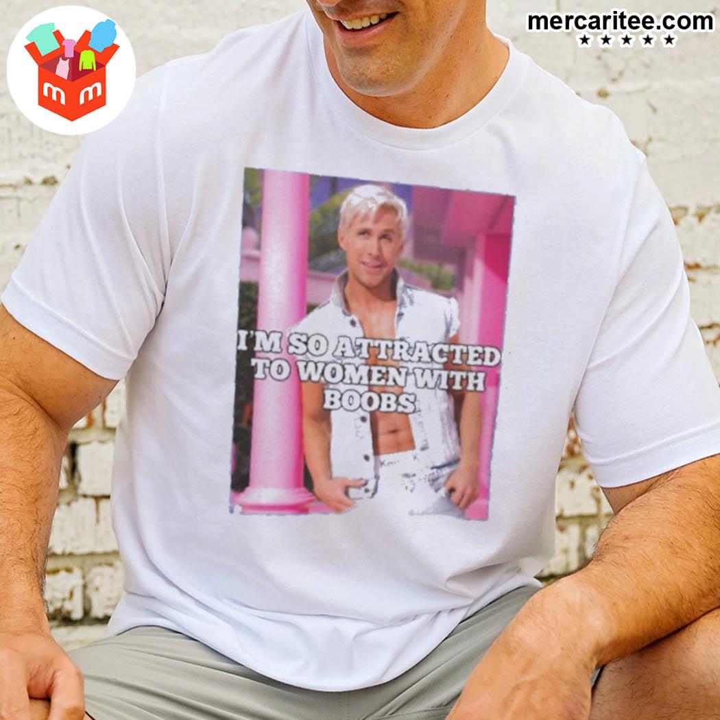 Official Quotes That Go Hard I'm So Attracted To Women With Boobs T-Shirt