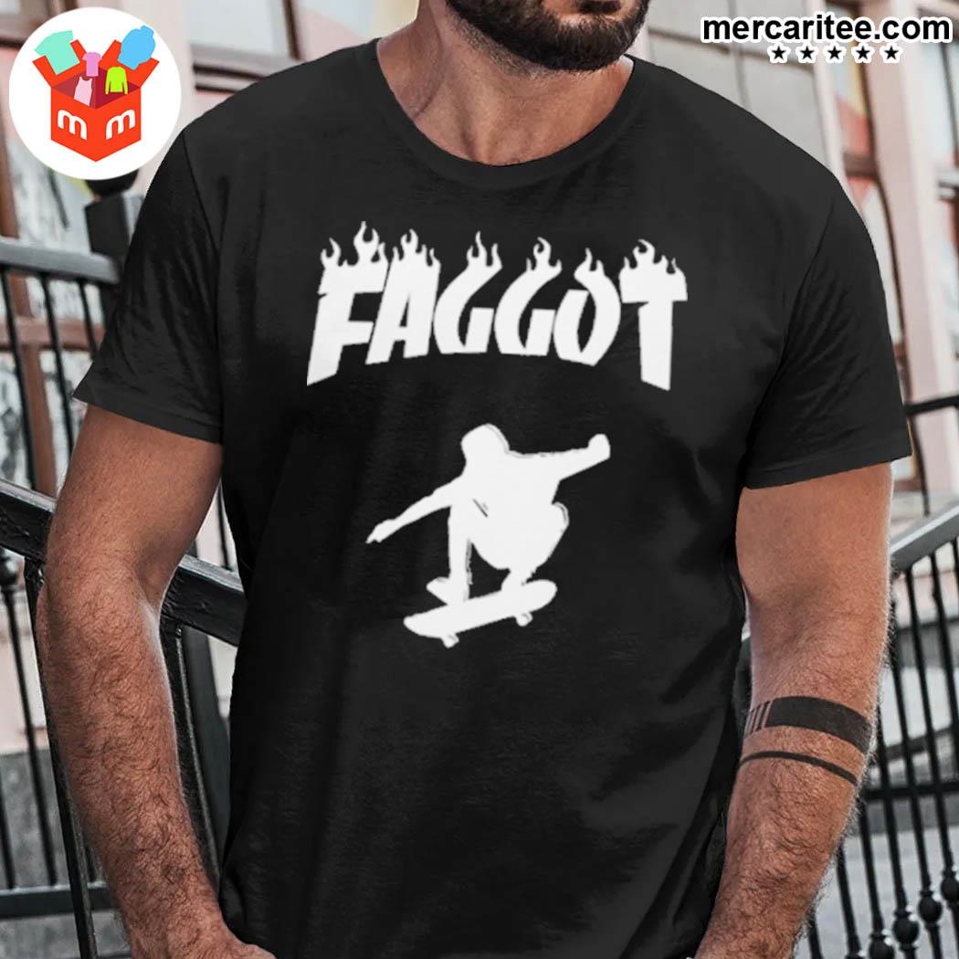 Official Sabo Existaint Faggots T-Shirt
